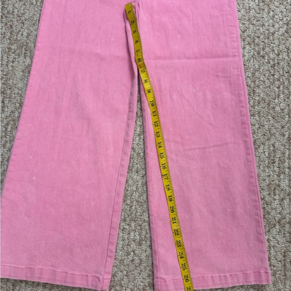 Entro Wide Leg Pants-Pink Size Medium. #206 - Picture 4 of 13